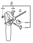 Bosch 0 601 184 703 Gsb 20-2 E Percussion Drill 220 V / Eu Spare Parts